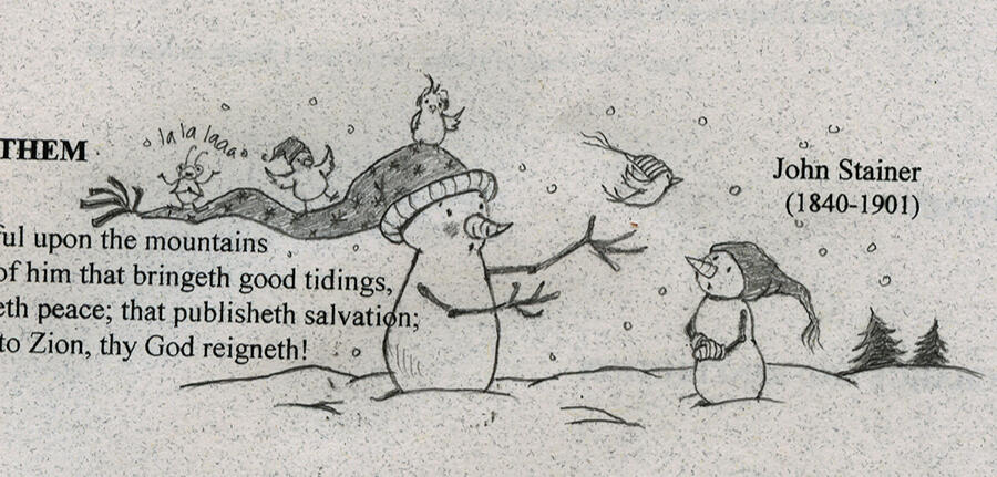 Snowpeeps and birdies Snowpeeps and birdies